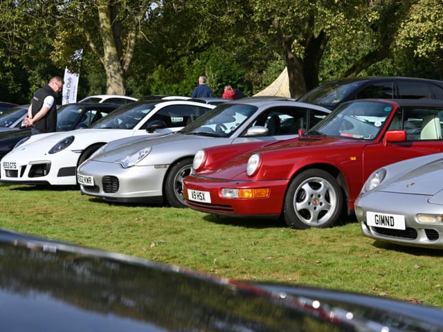 Classic car enthusiasts enjoyed the day.