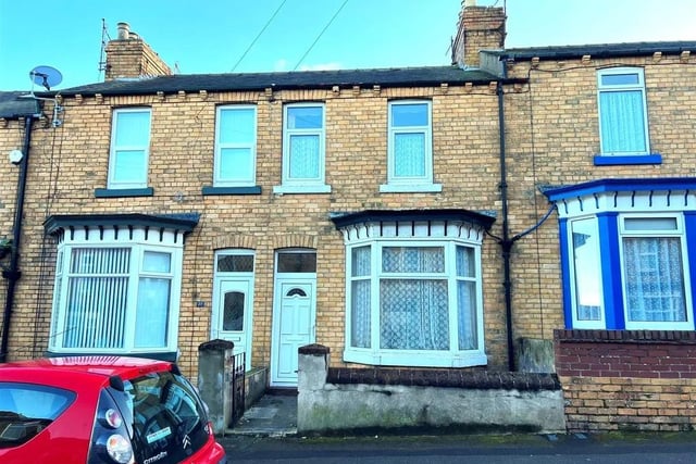 This three bedroom and one bathroom terraced house is for sale with Ellis Hay with a guide price of £140,000.