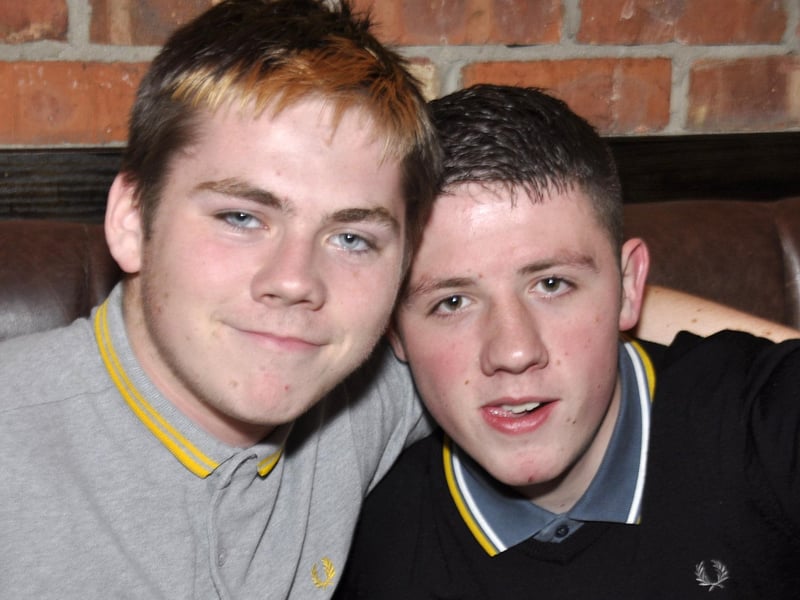 James and Dan in Barracuda.