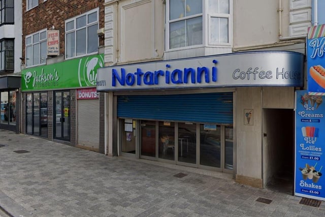 Notarianni is located on Prince Street, Bridlington. With a total of 20 votes from readers, it is the top rated place to get ice cream according to our readers.Family run since  since 1935, Notarianni is both an ice cream parlour and coffee house.