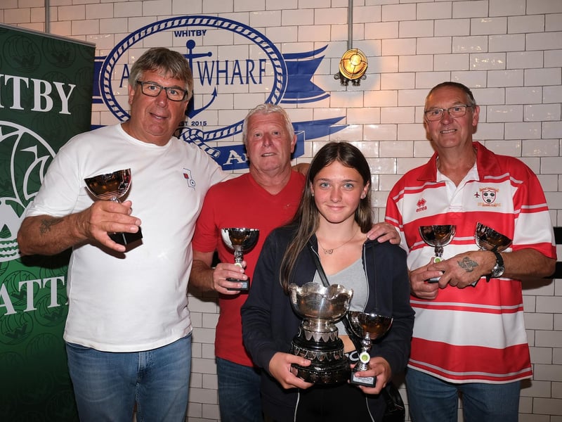 Men's over 60s, winners Friendship.