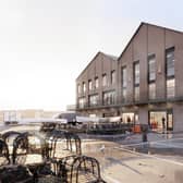 Artist's impression of Whitby maritime hub.