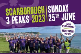 Scarborough Three Peaks Challenge will raise money for St Catherine's Hospice