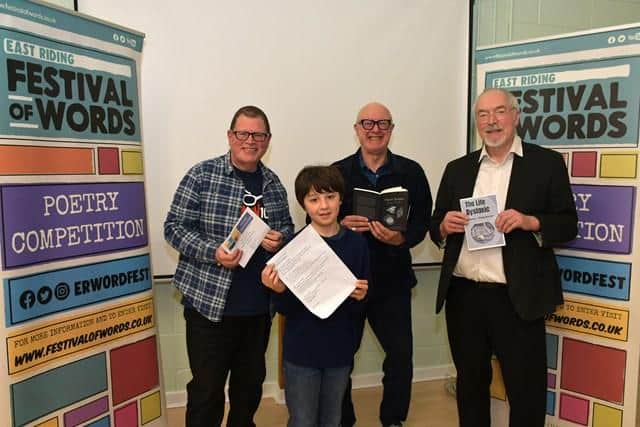 The East Riding Festival of Words Poetry Competition took place at North Bridlington Library.