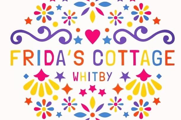 The logo for Fridas Cottage in Whitby.