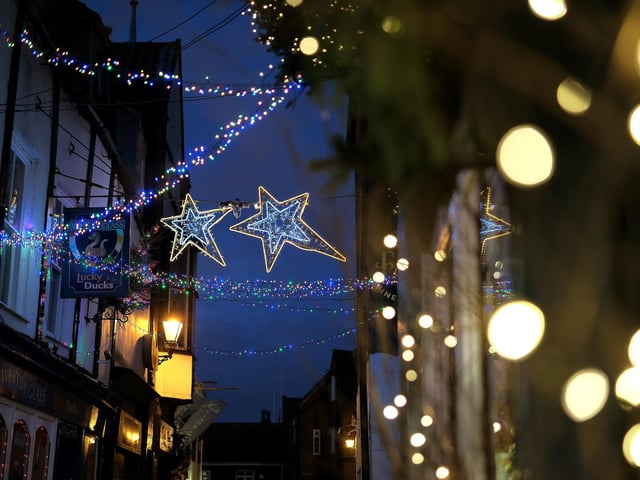 Sandgate looking festive.