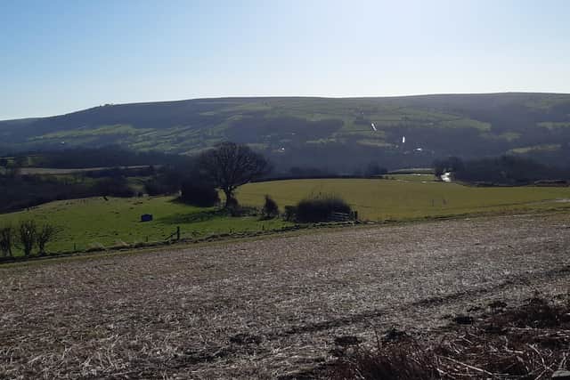 View from Egton towards Grosmont and Blue Bank.