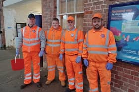 One of Northern’s popular coastal stations has been spruced up thanks to a team of volunteers.