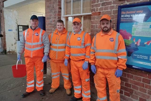 One of Northern’s popular coastal stations has been spruced up thanks to a team of volunteers.