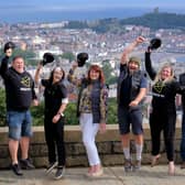 Jim Grieve, Scarborough Digital, Megan Dillenger, Mmarketing manager, Bike & Boot Inn, Scarborough, Kerry Carruthers, chief executive, Route YC, Markus Stitz, cycling expert and author, Tori Gower, Scarborough Surf School, and Tom Campbell, consultant, Route YC).
