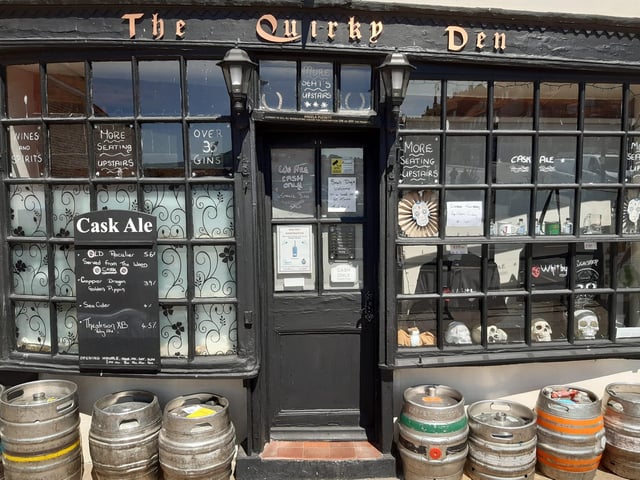The Quirky Den is located on Grape Lane. It received 2 votes.