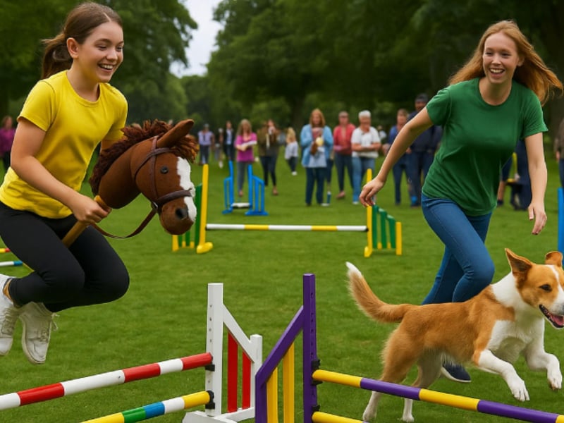 Hobby Horse and Hounds Fun Day will take place at Sewerby Hall on September 28. Set against the stunning backdrop of Sewerby Hall and Gardens, this event features two light-hearted, crowd-pleasing favourites the whole family can enjoy. Hobby Horse Obstacle Course: Saddle up your trusty steed, or borrow one of ours, and take on the just-for-fun obstacle course. Whether you’re an experienced rider or a first timer, this event is all about having a good time. Fancy dress is encouraged! Dog Agility Course: Does your pooch have what it takes? Let them shine in our fun and friendly Dog Agility Course! From tiny terriers to playful pups, big or small, every dog is welcome—and every dog is a winner!