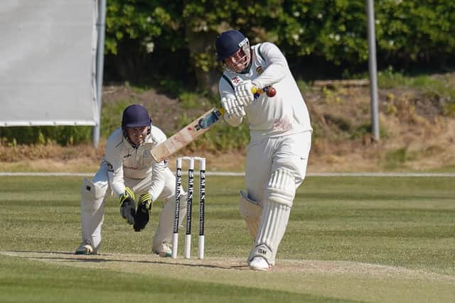 Opener Rob Middlewood struck a vital 40 as Flixton won by 14 runs at Scalby. Photo by Charlie Hopper
