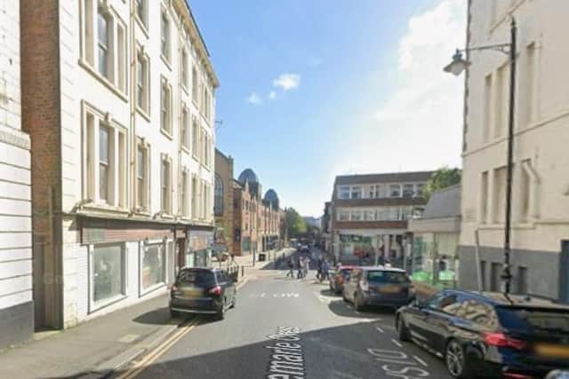 Albemarle Chambers, Albemarle Crescent, Scarborough. photo: Google Maps