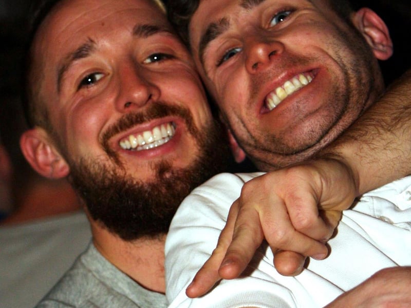 Robbie and Dave in Quids Inn