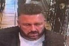 Police believe the man man have information relating to a large theft of alcohol from Proudfoot in Seamer