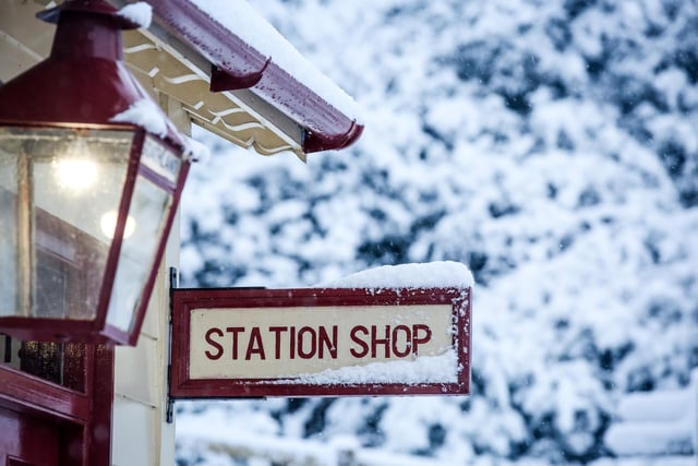 It is a magical station whether it's been used as Goathland Station or Hogsmeade.