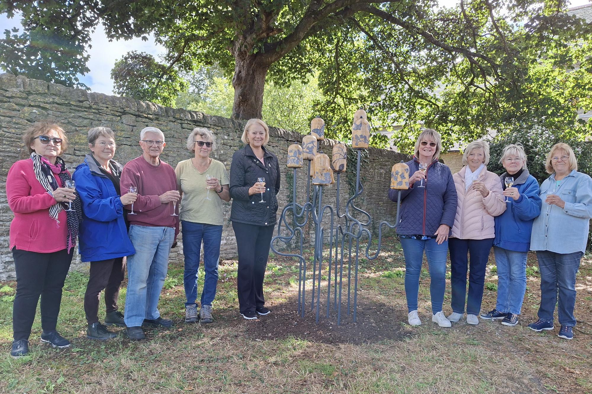 Tree-mendous artwork produced from fallen beech by Hutton Buscel artists - when and where to see it