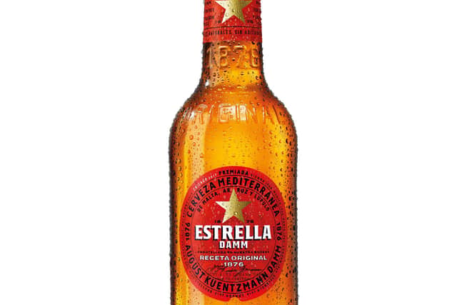 Estrella Damm.