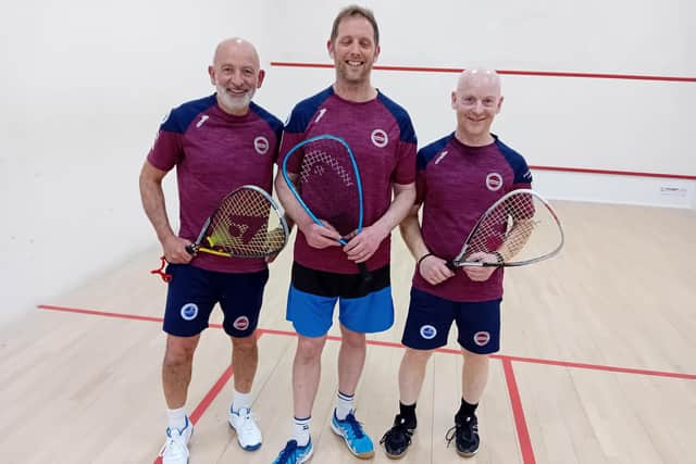 The Scarborough Racquetball team.