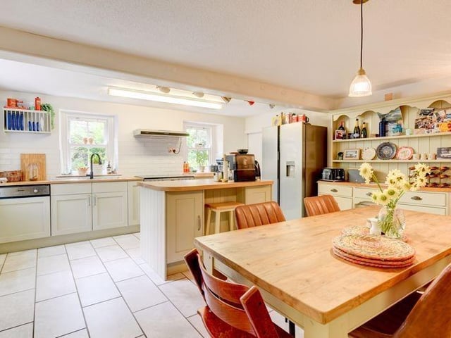 Inside, the property briefly comprises of a good sized living kitchen, pantry room, utility and wood store,