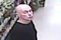 Police have asked for anybody who recognises the man to get in touch