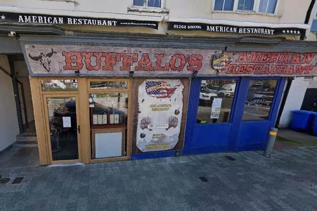 Buffaloes American Restaurant will become an adult gaming centre after planners gave the proposal the go-ahead. Photo: Google Maps