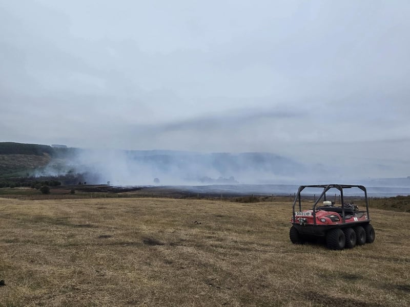 It is predicted that emergency services could be in attendance of the incident for the next two weeks.