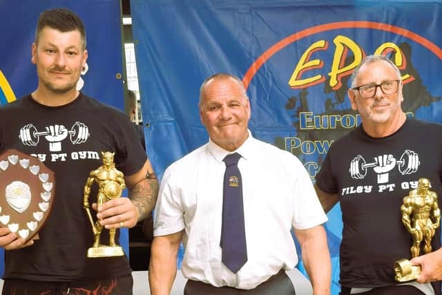 Filey PT powerlifters Joseph Rodgers and David Stead snap up trophies at British Championships.