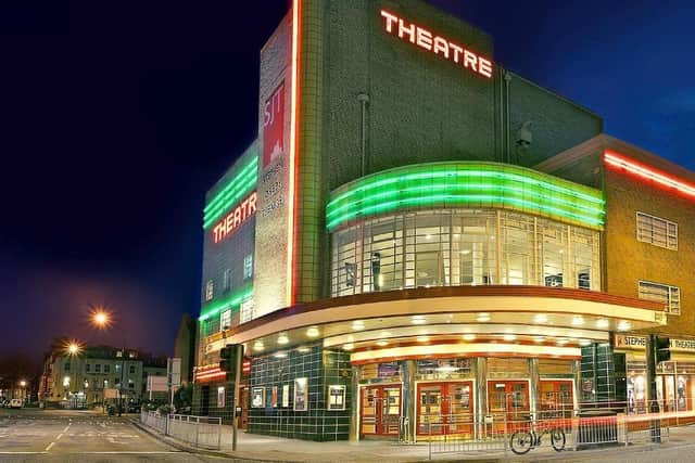 Scarborough's iconic Stephen Joseph Theatre, where books by local authors will be available during the Books By The Beach event in June