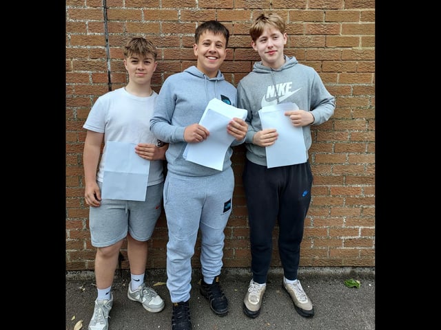 Proud smiles all round.