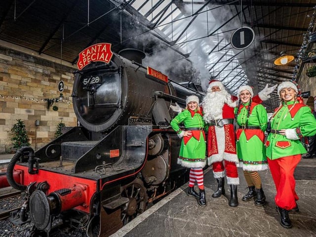 Santa Specials at North Yorkshire Moors Railway will take place on selected dates until December 24. Join Santa and his special team of elves at the North Yorkshire Moors Railway from either Pickering or Grosmont Station before a magical adventure aboard the Santa Express which will take you on a festive journey you won't forget!