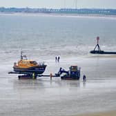 The Bridlington RNLI lifeboat.