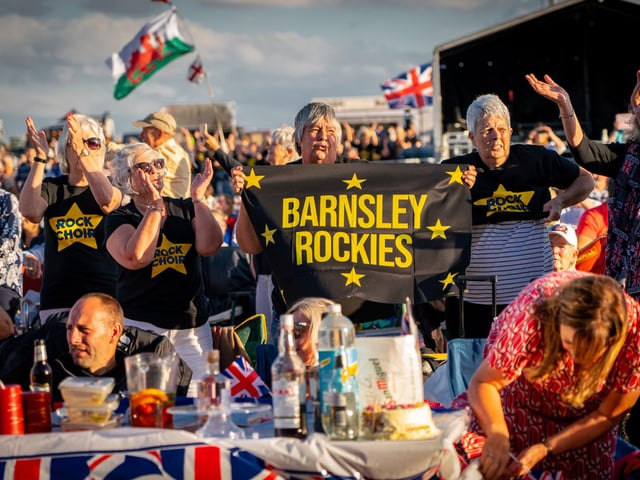 Barnsley Rockies made the long journey to attend Castle Howard Proms.