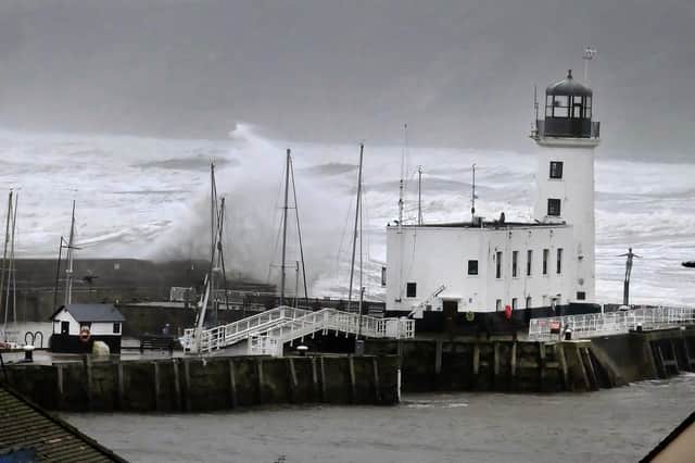 Strong winds are forecast to hit the Yorkshire coast on Friday