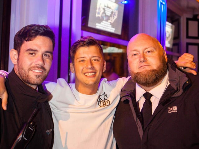 Ste, Callum & Wayne in Quids Inn