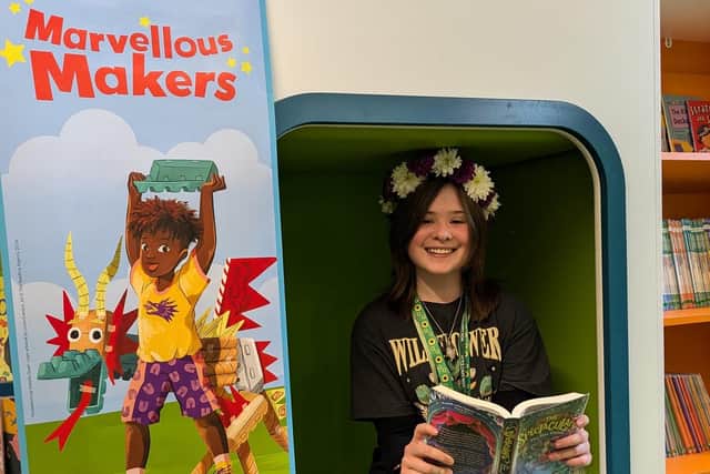 The summer reading scheme encourages children to get reading during the school holidays