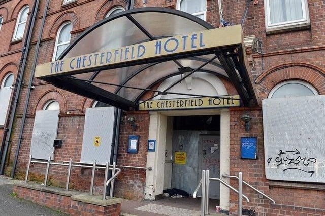 When did Chesterfield Hotel close? A) 2014; B) 2015; C) 2016