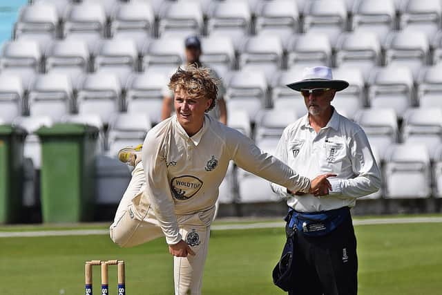 Alfie Wood was an all-round star after stepping up from the 2nds. PHOTOS: SIMON DOBSON