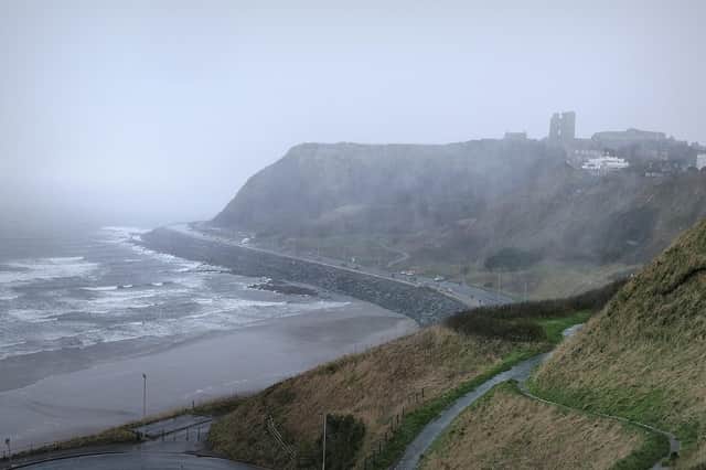 Storm Babet is hitting the Yorkshire coast, with a yellow weather warning for rain in place from Thursday until Saturday. Photo: Richard Ponter.