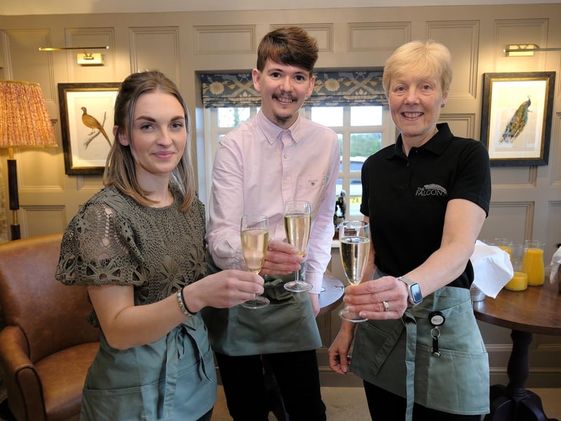 A warm welcome awaits at The Falcon Inn