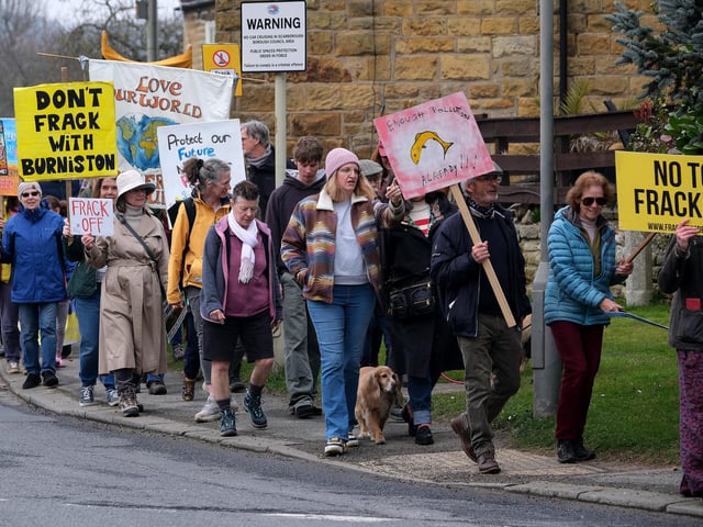 Campaigners turned out in force. picture: Richard Ponter