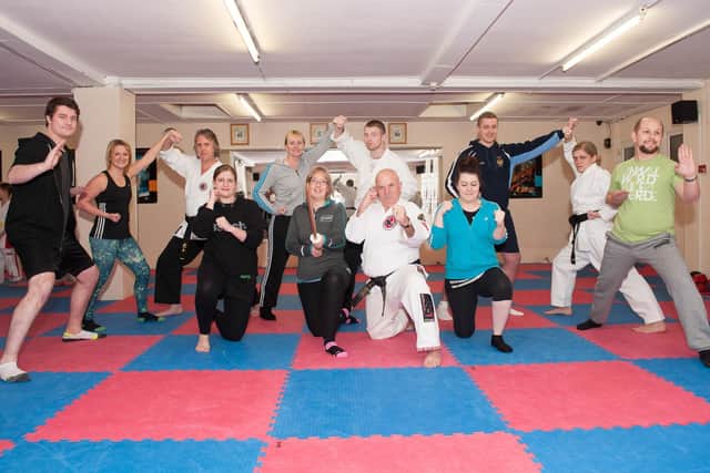 Lloyd Dowson staff at Bridlington Martial Arts and Fitness Centre.