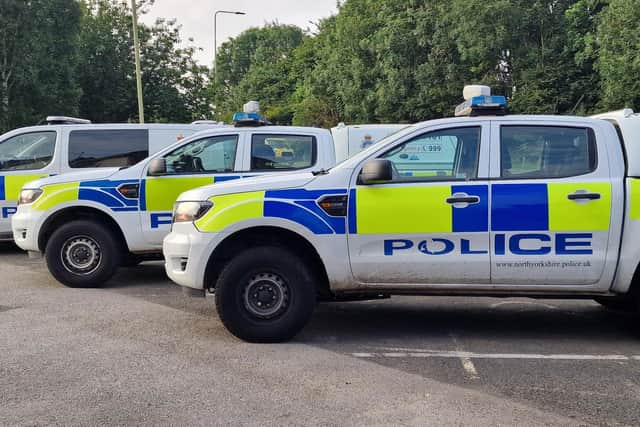 A shoplifter has been charged with assaulting an emergency worker in Seamer