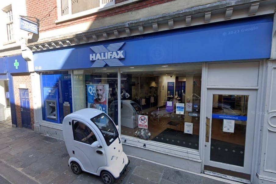 Halifax bank on Whitby's Baxtergate.  picture: Google Maps.