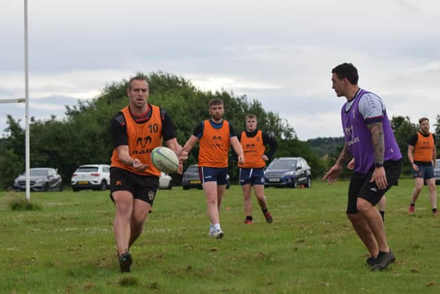 Scarborough RUFC's first pre-season session.