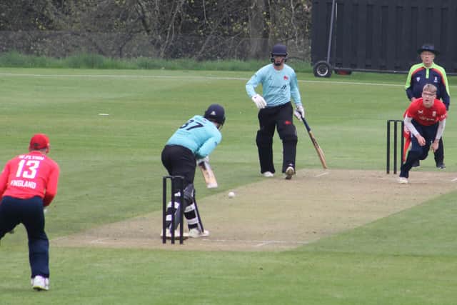 Thornton Dale cricketer Cam Cooper shines for England T20 Disability team