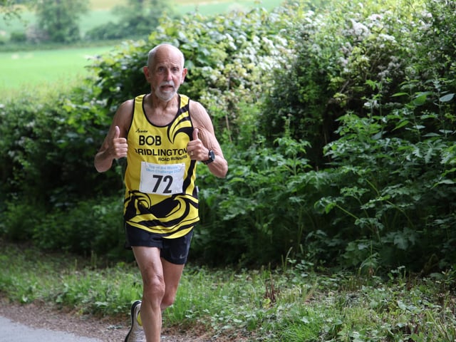 BRR stalwart Bob Eyre enjoys the 10K