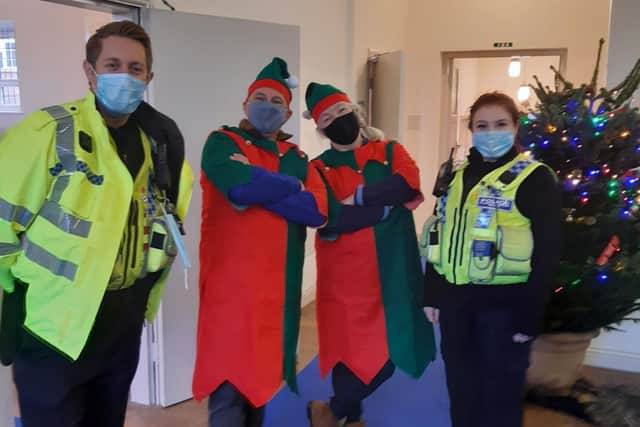 Crew from Scarborough Fire and Rescue and police volunteers from Eastfield Police Station are teaming up with Westway Open Arms to organise their annual Christmas fayre.