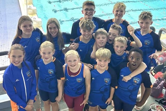 The Kingfisher SC team 9-13yrs impressed at the Winter Yorkshire County Championships.